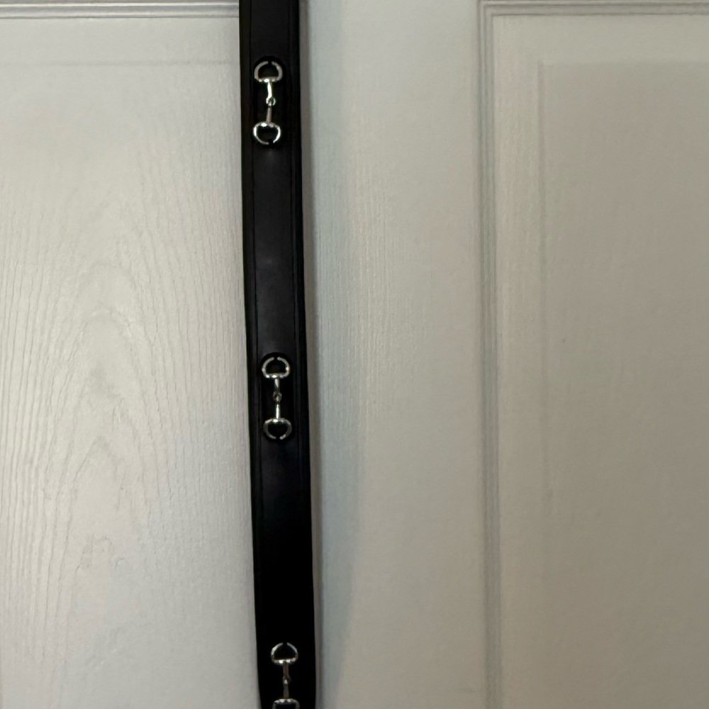 Noble Outfitters Equestrian Style Leather Belt with Snaffle Bit design